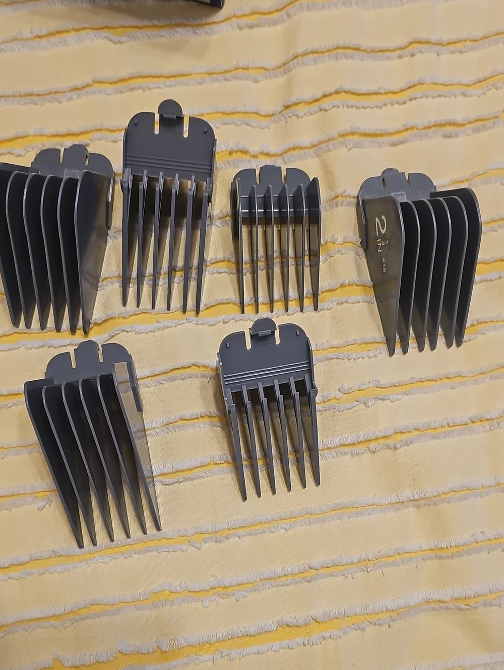 Men's Hair Clipper Guide Comb Set - Gray